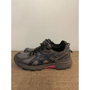 Asics Mens Gel Venture 6 Gray/Blue Running Shoes Size 7 (A670817)